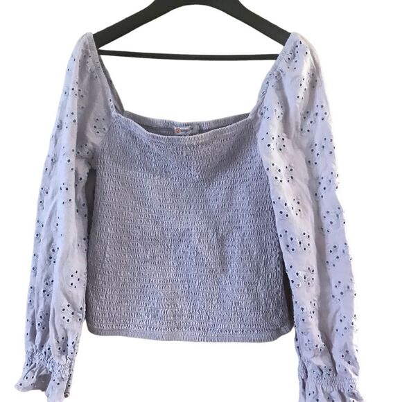 Orange tea size medium girls blouse - Picture 6 of 7